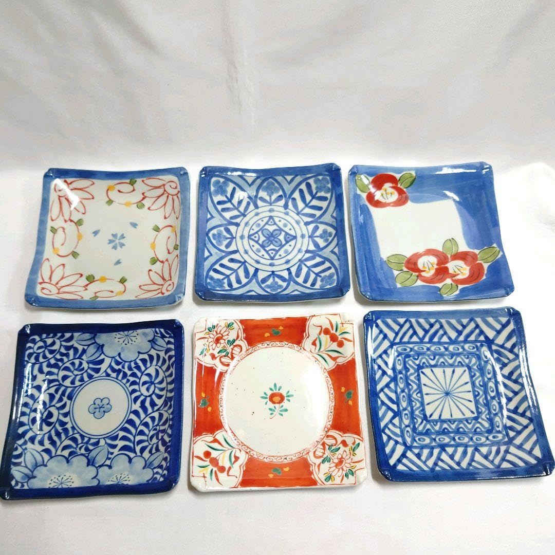 Amazon.co.jp: 有田焼 清秀 せいしゅう 角皿 銘々皿 6枚 : おもちゃ Amazon.co.jp: 有田焼 清秀 せいしゅう 角皿 銘々皿 6枚 : おもちゃ